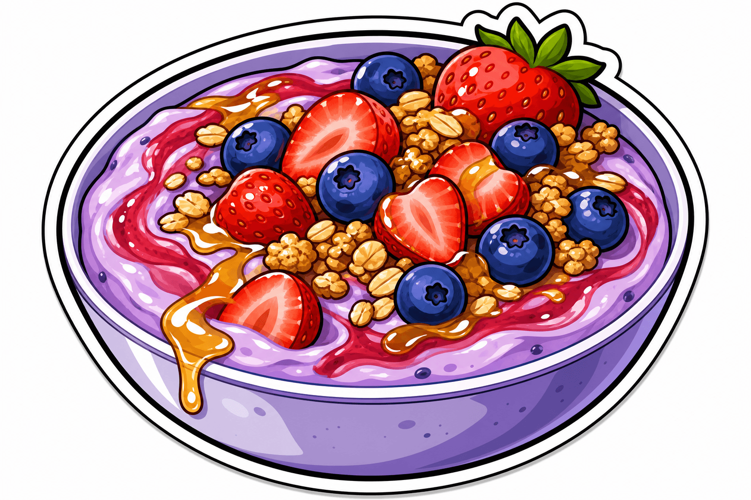 Illustration: Berry Bub Yogurt Bowl