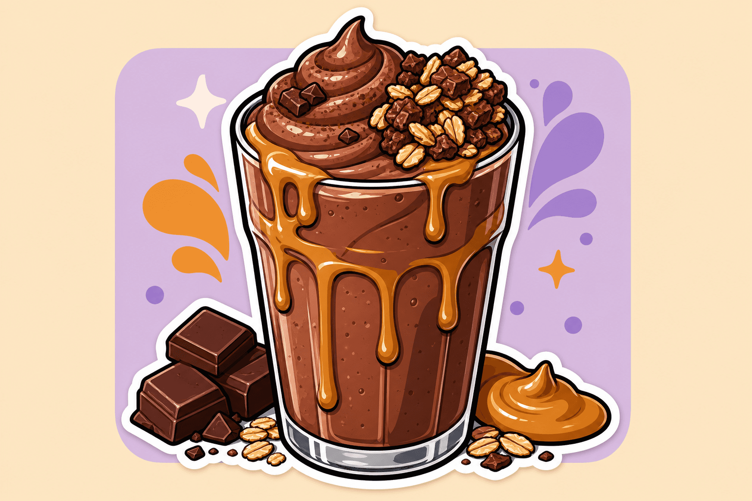 Illustration: Choco-ishh Smoothie