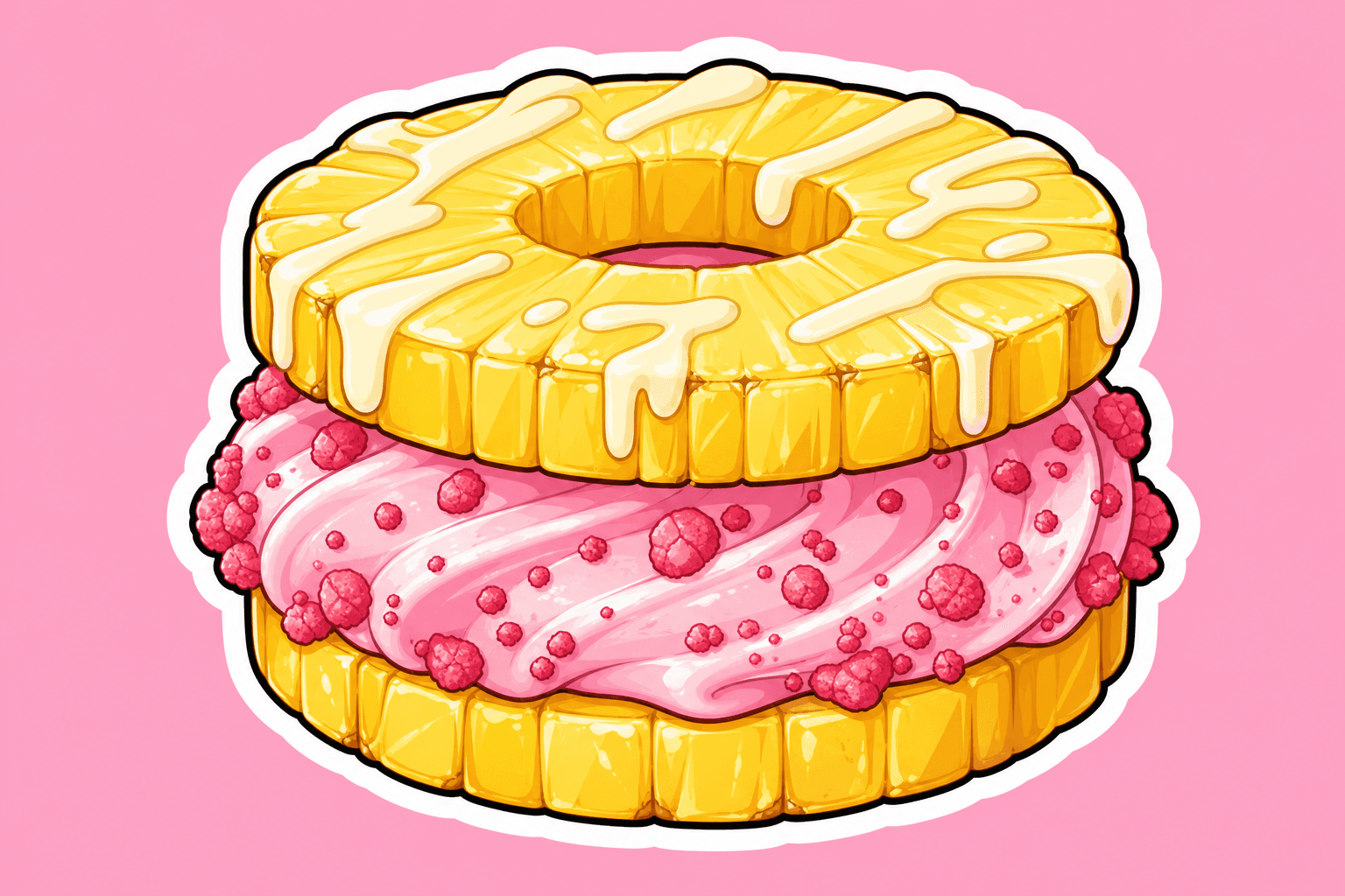 Illustration: Strawberry Cloud Pinewich